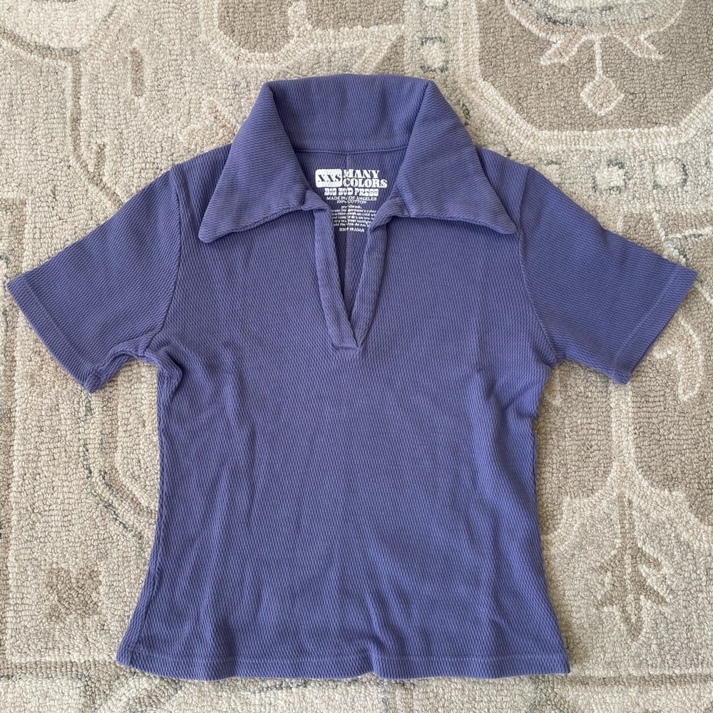 XXS - Big Bud Press Fisherman Polo - Faded Grape